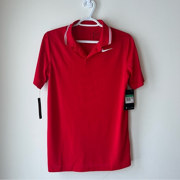 🌼 5/$25 NWT Nike boys golf polo short sleeve t-shirt size XL - Picture 2 of 11